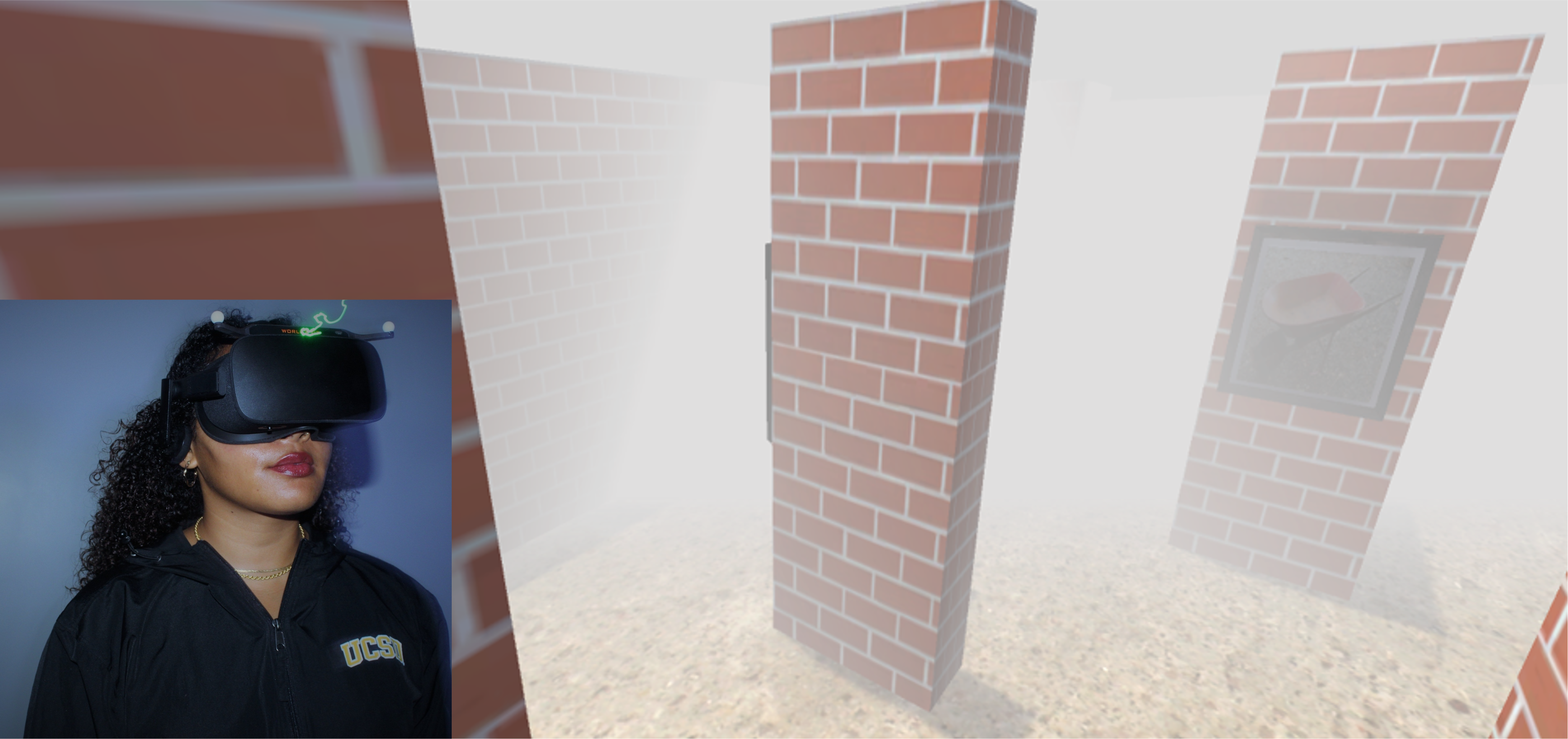 Navigation in immersive virtual environments with limited visibility.