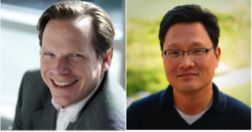 Kevin Plaxco (left) and Tom Soh (right) Kevin Place and Tom Soh