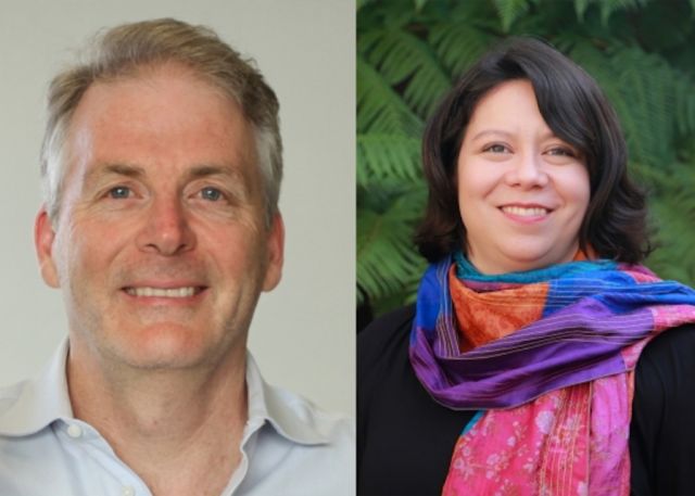 ICB Project Leaders, Professors Craig Hawker and Rachel Segalman. ICB Project Leaders Craig Hawker and Rachel Segalman.